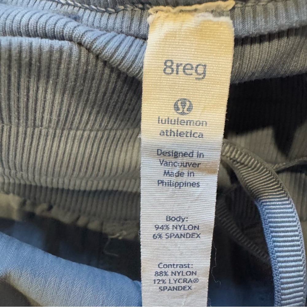 Lululemon Studio Pant II Liner (Regular) in Steam Blue Sz 8 - Picture 13 of 14